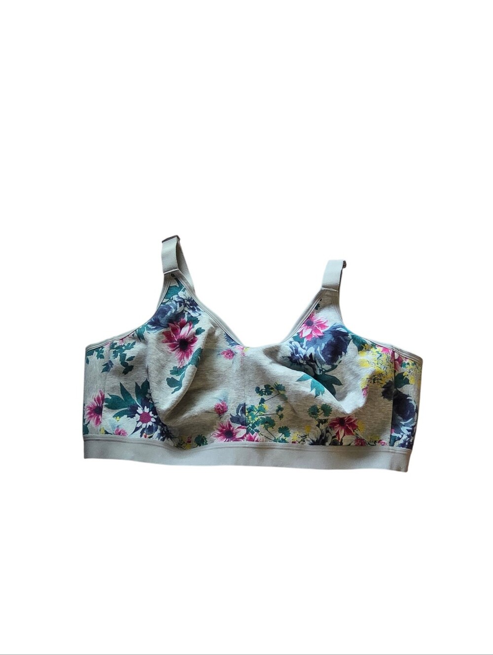 cacique cotton ulined no wire bra size 46DD